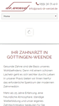 Mobile Screenshot of praxis-dr-wenzel.de